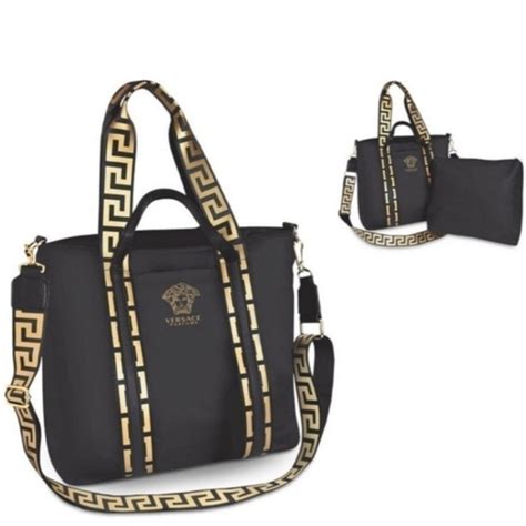 versace parfums bag made in china|versace parfums black tote bag.